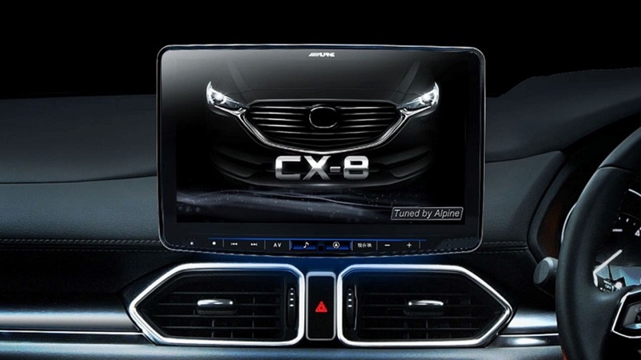 【ETCセットのお得なパッケージ】CX-8（KG系）Boseサウンドシステム装着車専用　11型カーナビ フローティングビッグX 11 DVDメカレス